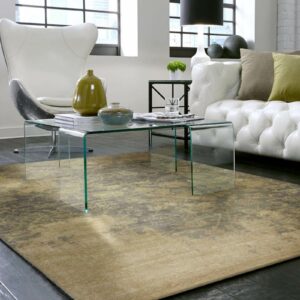 Area rug in living room | Knova's Carpet