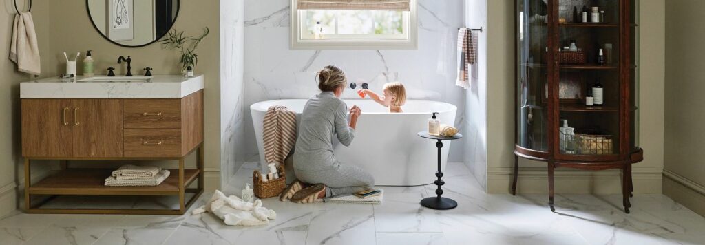 Bathroom flooring | Knova's Carpet