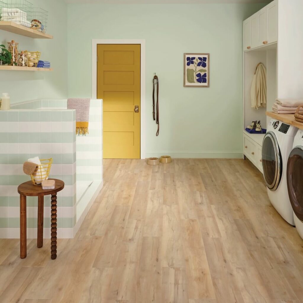 Laundry room flooring | Knova's Carpet